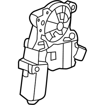Ford Mustang Power Window Motor - FR3Z-7623395-A