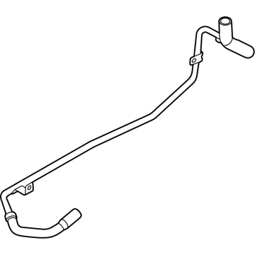 2022 Ford Edge Automatic Transmission Oil Cooler Line - K2GZ-7890-B