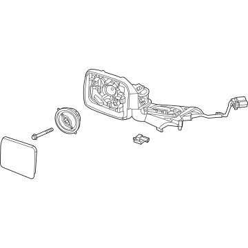 Ford Bronco Car Mirror - M2DZ-17682-A