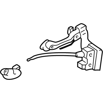 Mercury Mariner Door Latch Assembly - 5E6Z-78219A65-AB
