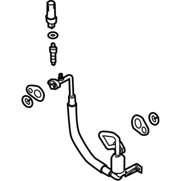 Mercury Sable A/C Hose - 9G1Z-19972-A