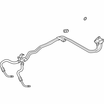 2022 Ford Bronco Automatic Transmission Oil Cooler Line - MB3Z-7R081-A