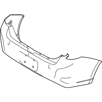 Ford Focus Bumper - 9S4Z-17K835-BAPTM