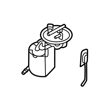 Ford Bronco Fuel Tank Sending Unit - MB3Z-9H307-R