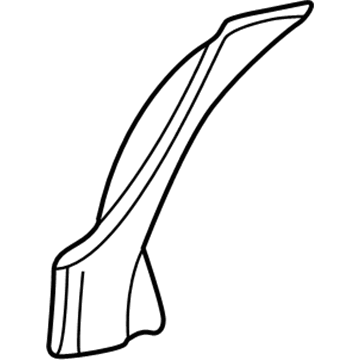 YF1Z-7427895-AA Ford Wheelhouse Panel Outer Illustration 1 of 1