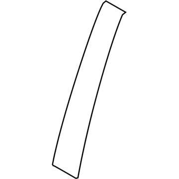 2021 Ford Ranger Door Moldings - KB3Z-26275A36-AB