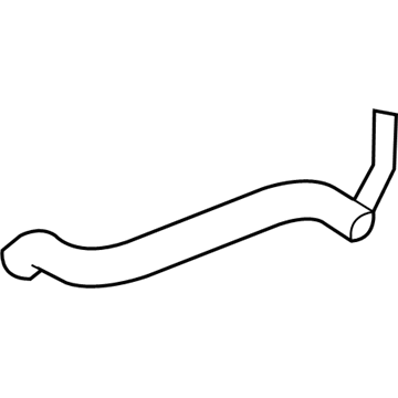 Lincoln Mark VII Radiator Hose - E45Y8260A