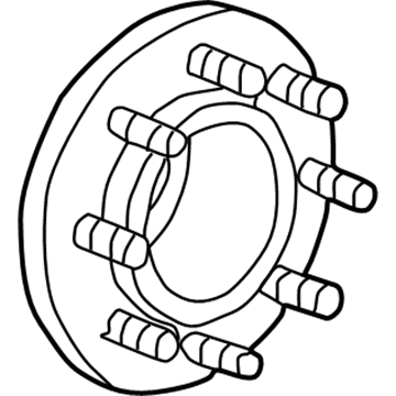 F81Z-1107-AD Ford Bolt Illustration 1 of 1