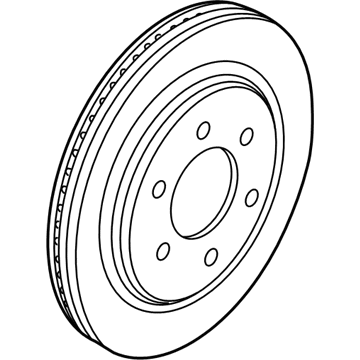 Ford Brake Disc - JL3Z-2C026-D