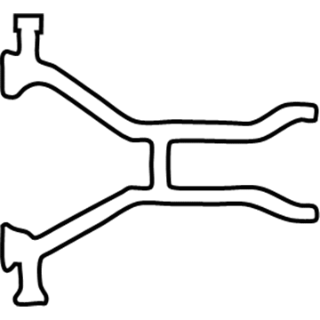2003 Lincoln Town Car Exhaust Pipe - 3W1Z-5246-BA