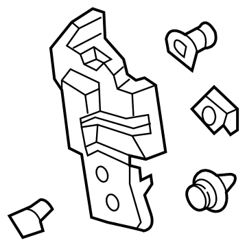 Ford FA1Z-5852019-AB Trim - "C" Pillar