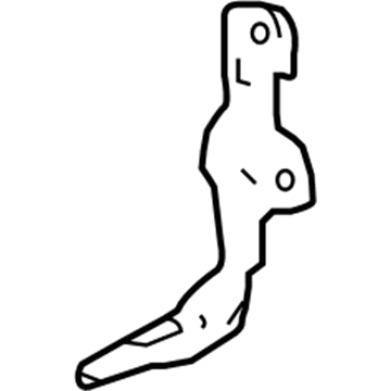 Ford Hood Hinge - 6W7Z-16796-A
