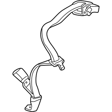 2004 Mercury Sable Seat Belt - 4F1Z-54600A38-AAA
