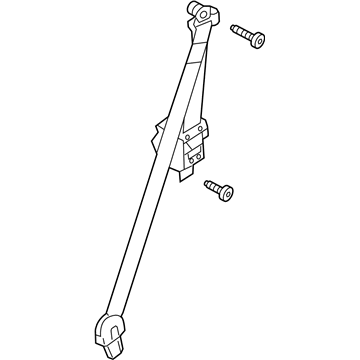 Ford Flex Seat Belt - DA8Z-74611B68-BA