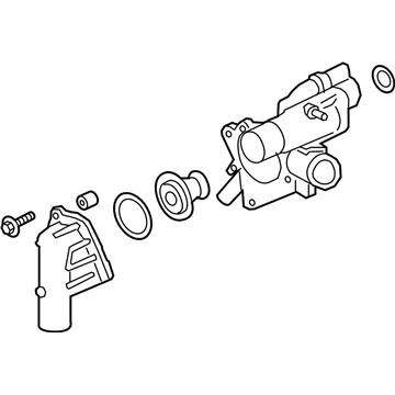 Ford Expedition Thermostat Housing - HL3Z-8A586-C