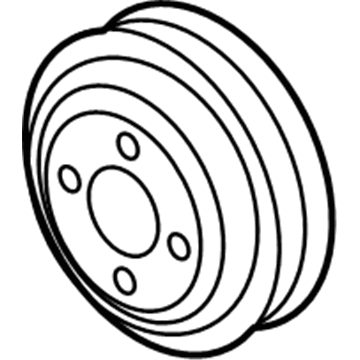 Ford Water Pump Pulley - ER3Z-8509-A