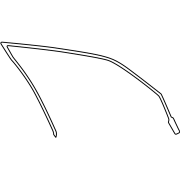 Mercury Sable Window Run - 4F4Z-5425766-AA