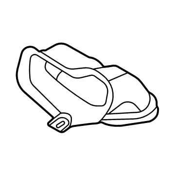 Ford LC3Z-9C675-A TUBE - AIR CLEANER INTAKE