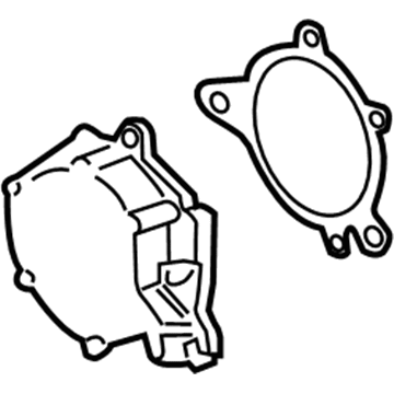 Ford BRPV-8 Vacuum Pump Assembly BRPV-8 Ford Vacuum Pump Assembly Illustration 1 of 1