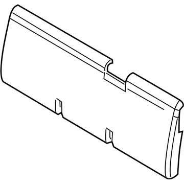 BC3Z-2866800-A Ford Rear Seat Back Pad Illustration 1 of 1