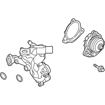 Ford 9L8Z-8501-B Pump Assembly - Water