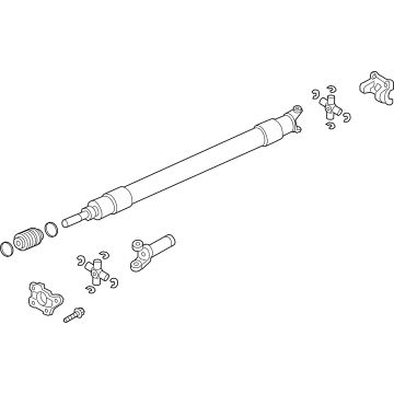 Ford PC3Z-4602-K SHAFT ASY - DRIVE