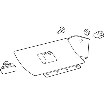 Ford BR3Z-63060T10-BA Box Assembly - Glove Compartment