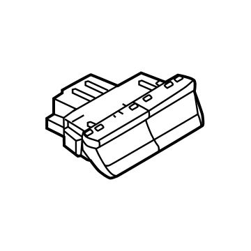 Ford Hazard Warning Switch - ML3Z-13D730-MB