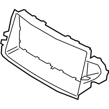 2023 Ford Police Interceptor Utility Air Deflector - LB5Z-8312-B