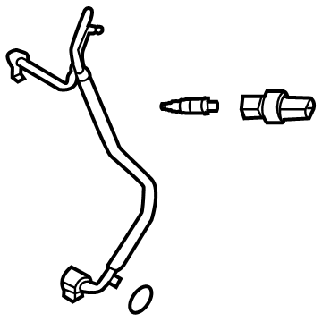 2021 Ford Escape A/C Hose - LX6Z-19972-C