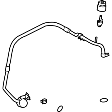 2022 Ford Escape A/C Hose - LX6Z-19D742-Z