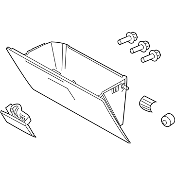 2012 Ford F-450 Super Duty Glove Box - BC3Z-2506024-AA