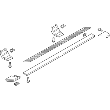 HC3Z-16451-DA Ford Step Assembly Illustration 1 of 1
