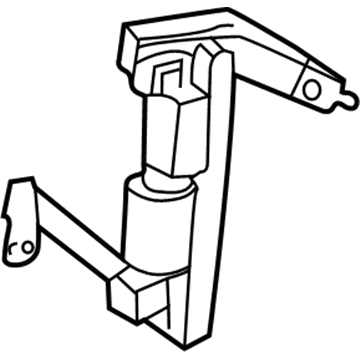 F77Z-5A900-AA Ford Sensor Mounting Bracket Illustration 1 of 1