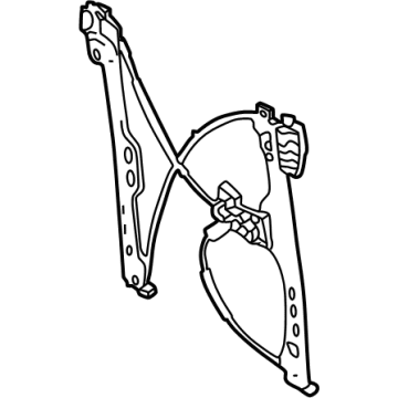 Ford Bronco Window Regulator - M2DZ-9823209-A
