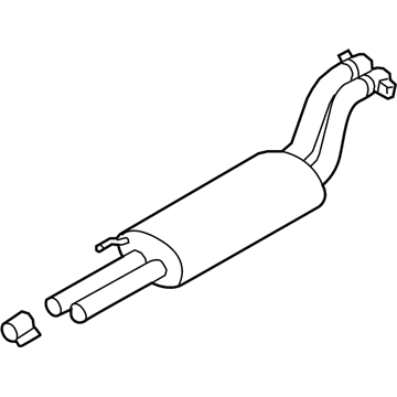 Ford Muffler - JL3Z-5230-F