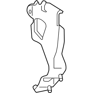 1L2Z-3489-BA Ford Bracket - Power Steering Reservoir Illustration 1 of 1