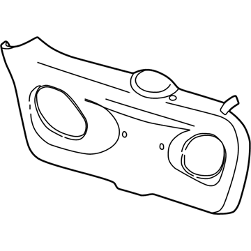 F7DZ-7440704-AAC Ford Panel - Trim Illustration 1 of 1