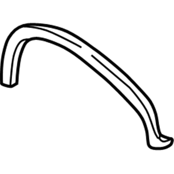 Ford YL3Z-8429164-AAK Moulding YL3Z-8429164-AAK Ford Moulding Illustration 1 of 1