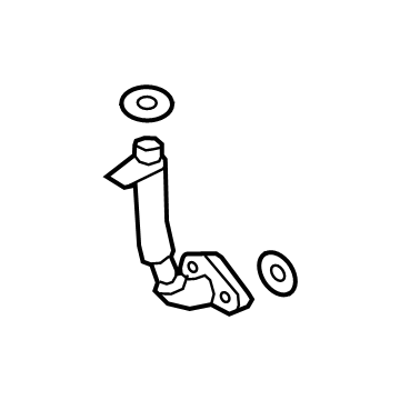 Ford K2GZ-6L092-A Tube Assembly - Drain