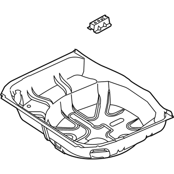 2019 Ford Police Interceptor Utility Floor Pan - BB5Z-7811215-A