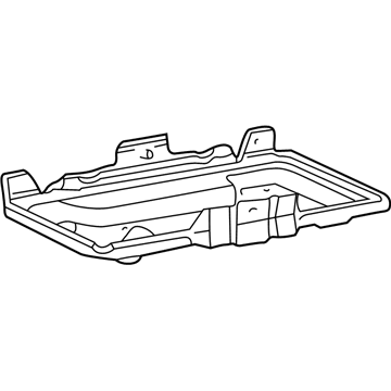 Ford Econoline Super Duty(1996-1999) Battery Tray - F2UZ10732A