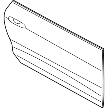 Ford FR3Z-6320201-A Panel Assembly - Door - Outer