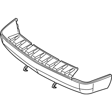 2009 Ford Taurus X Bumper - 8F9Z-17K835-AAPTM