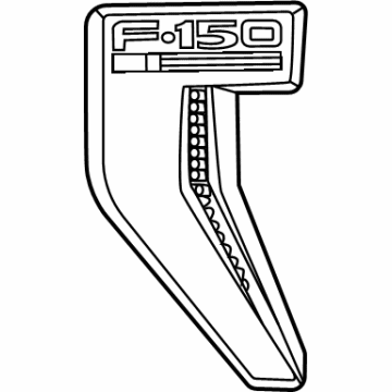 Ford F-150 Emblem - ML3Z-16720-M