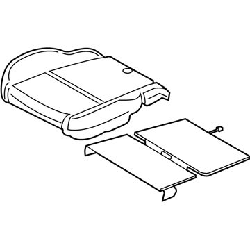 Ford HK4Z-9963222-G PAD - SEAT CUSHION