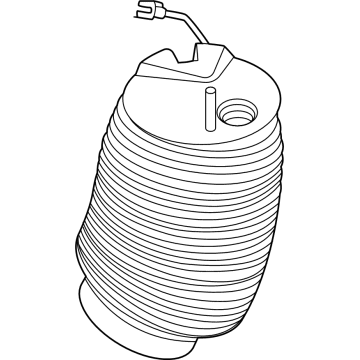 2022 Lincoln Aviator Air Suspension - LC5Z-5A891-R