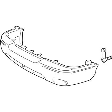 Mercury Grand Marquis Bumper - 3W3Z-17D957-AAA