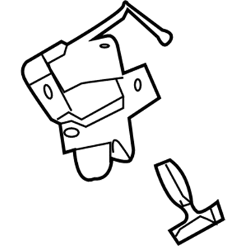 Ford DR3Z-7643200-A Lock Assembly