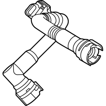 Ford PCV Valve Hose - JX6Z-6758-B